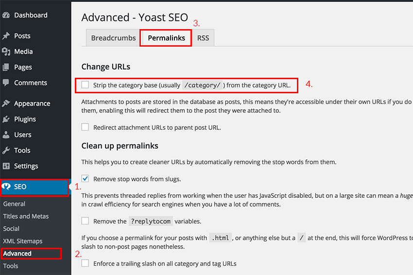 removing category from urls plugin